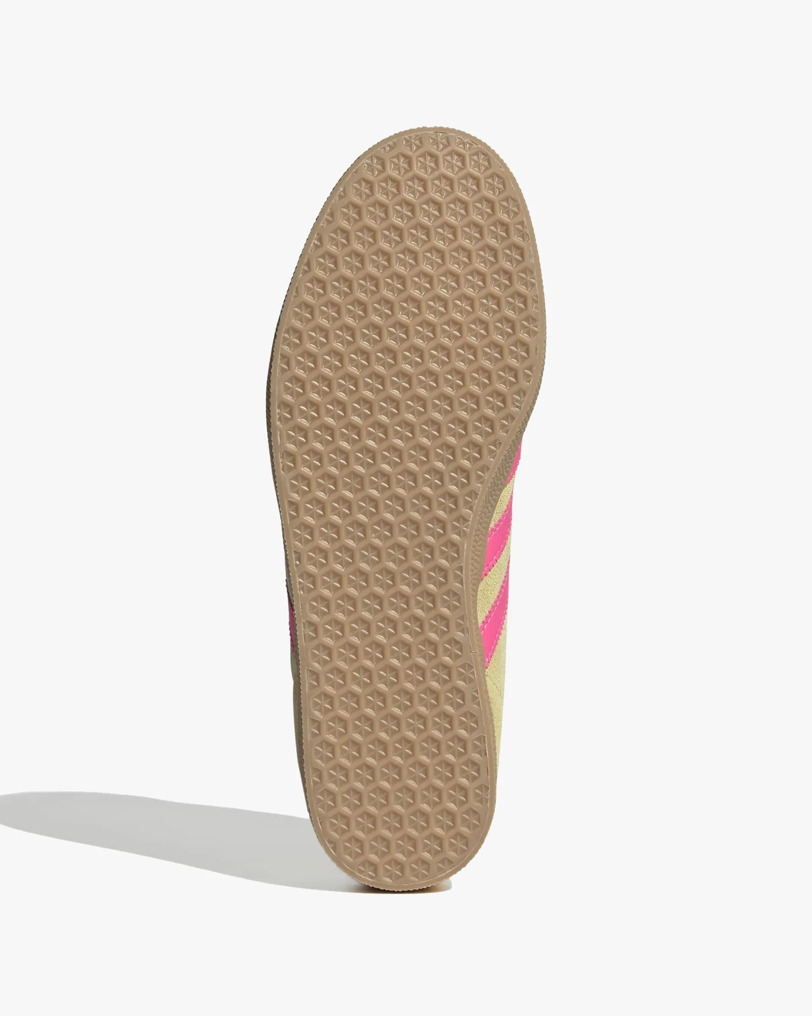 Adidas Womens Gazelle - Powder Yellow / Lucid Pink / Gum
