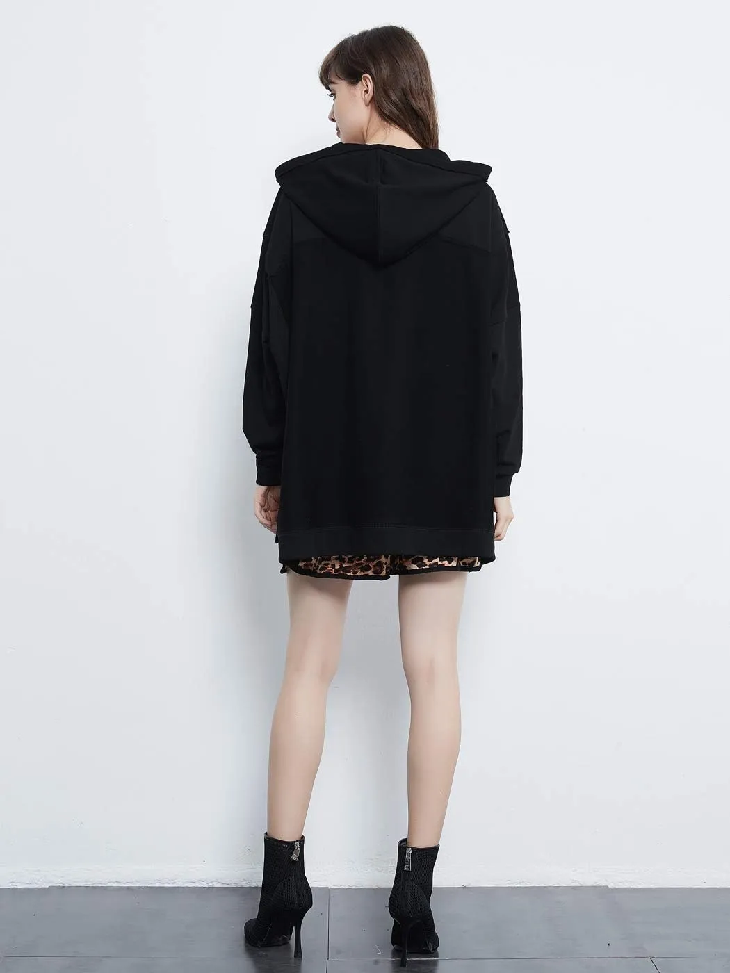 Anna-Kaci Womens Oversized Hoodie Sweatshirt Long Sleeve Pullover Tops with Pockets