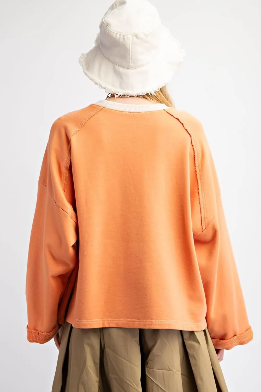 Argeousgor Women Oversized Graphic Sweatshirt Y2k Drop Shoulder Crewneck Long Sleeve Shirt Tops Vintage Sweater Jacket