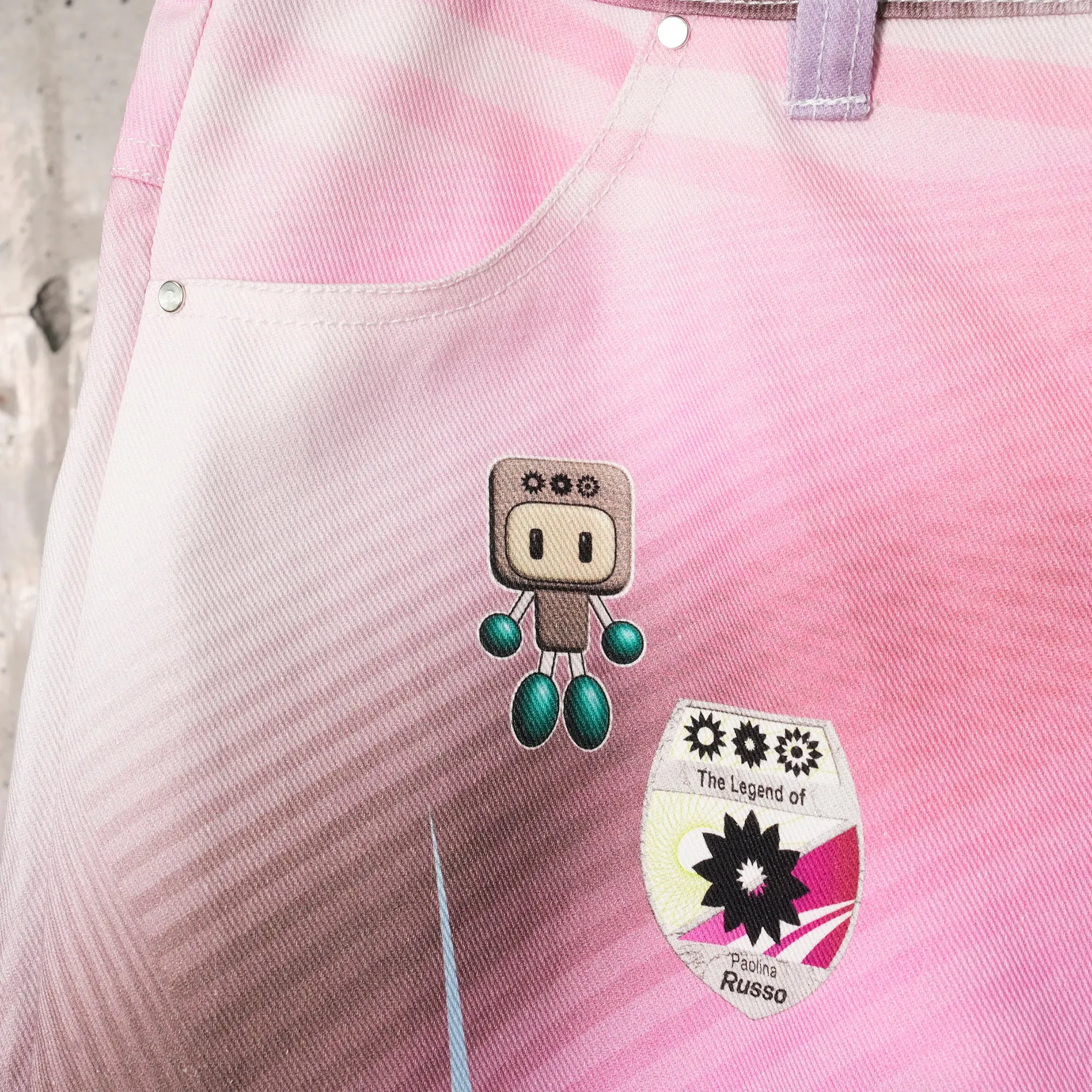 BAGGY TROUSERS / PINK