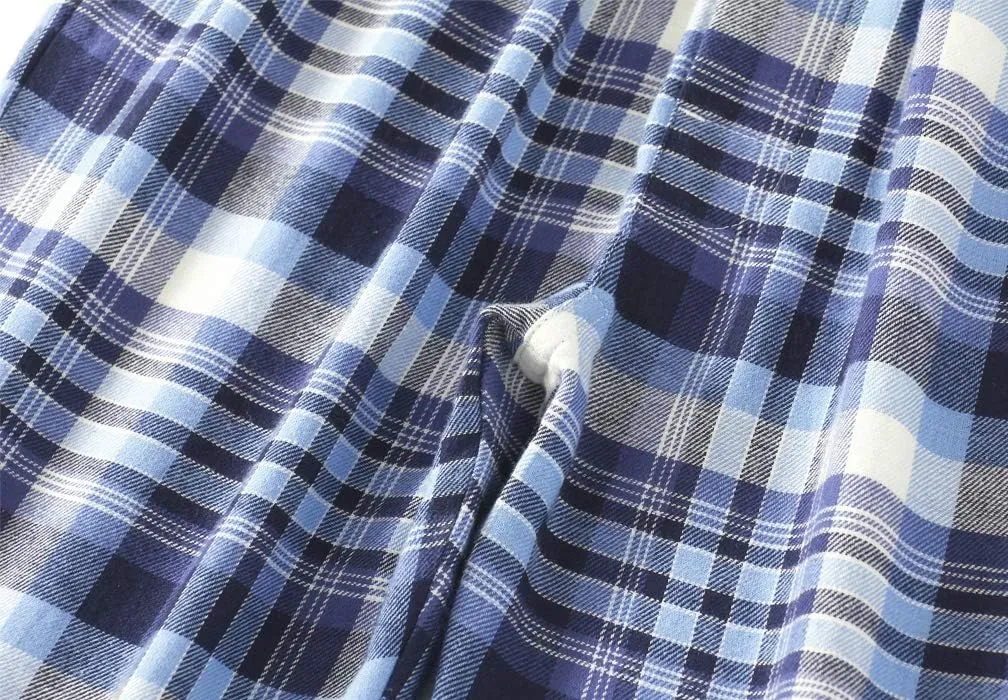 Big Boys Young Cotton Plaid Lounge Pants Sleepwear Bottoms 8 10 12 14 16