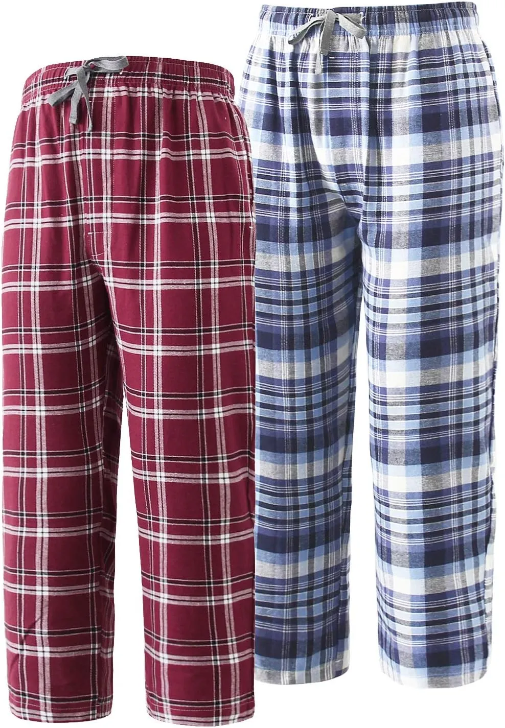Big Boys Young Cotton Plaid Lounge Pants Sleepwear Bottoms 8 10 12 14 16