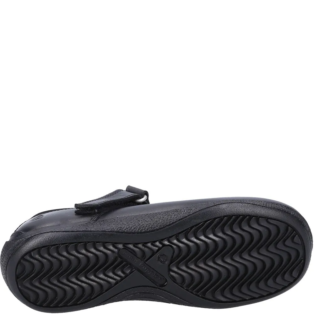 Black Marcie Junior School Shoes