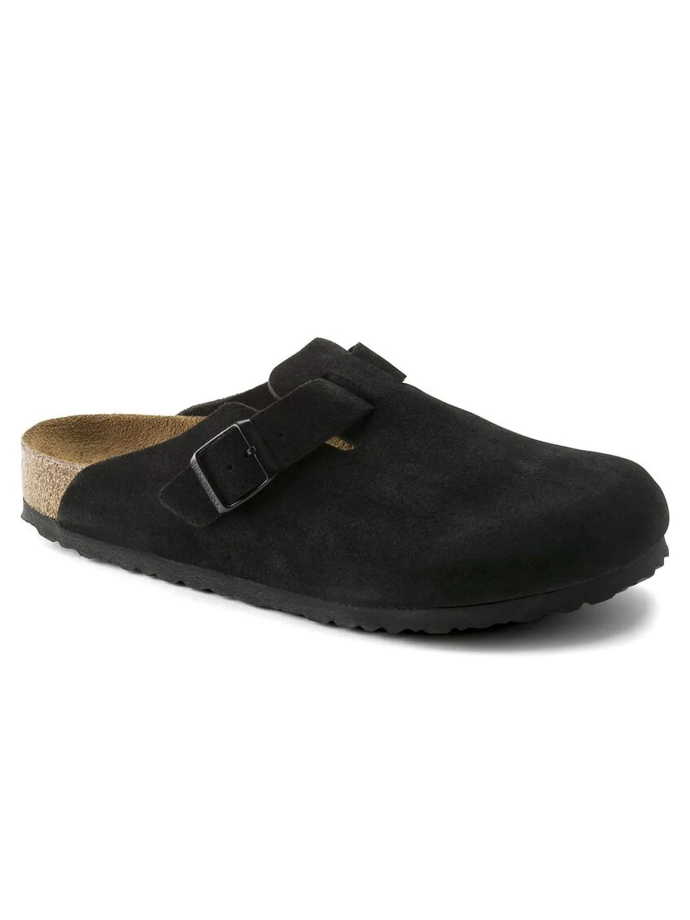 Boston Soft Footbed Suede N Black Shoes