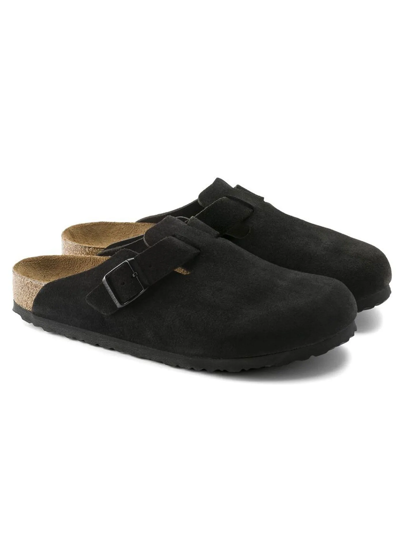 Boston Soft Footbed Suede N Black Shoes