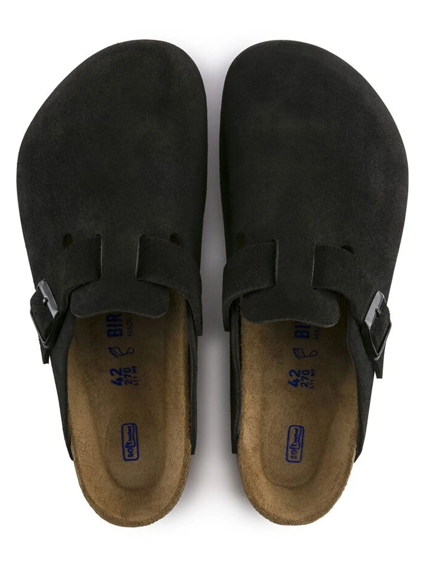 Boston Soft Footbed Suede N Black Shoes