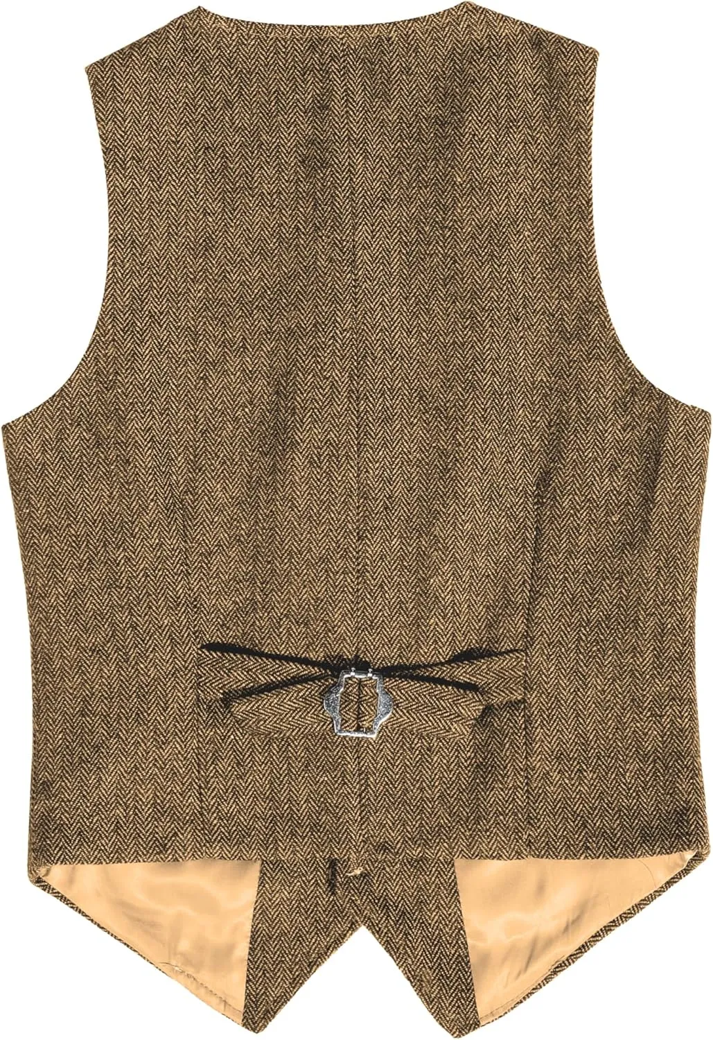 Boys Vest Vintage Tweed Toddler Little Kids Waistcoat with Pocket Sleeveless Slim Fit Casual Vest Outfit