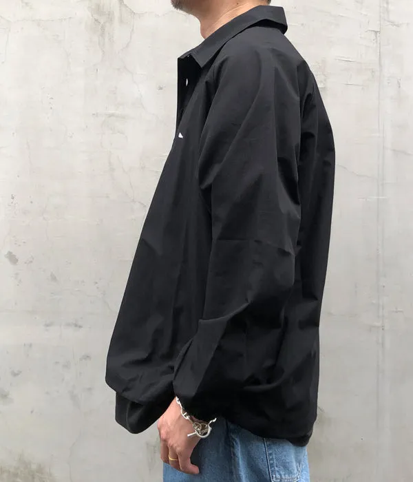 DESCENDANT/ROCKET OXFORD LS SHIRT CORDURA (BLACK)