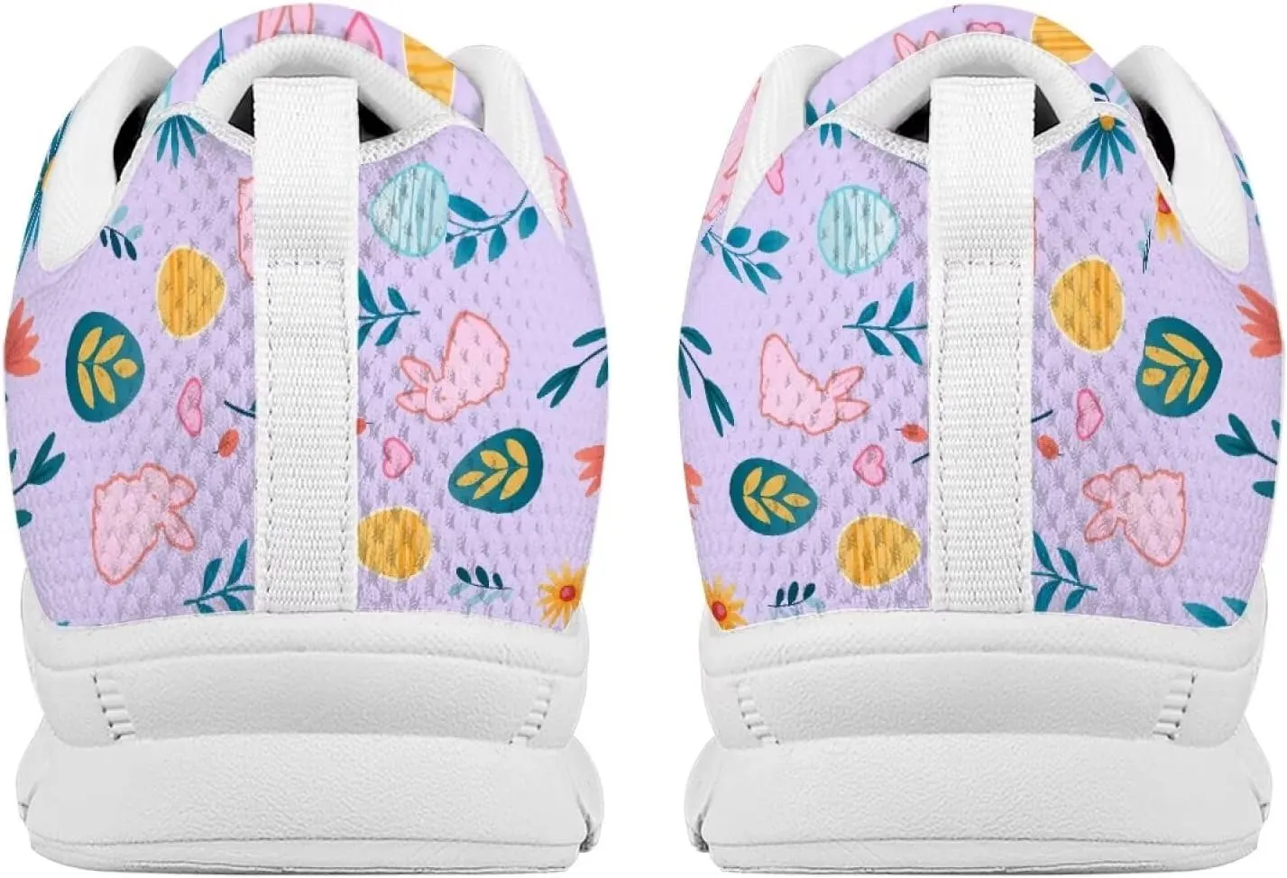 Fashion Running Shoes Platform Workout Tennis Sneakers for Womens Shockproof Non-Slip Camping Shoes for Hiking Size 5-12 White Sole
