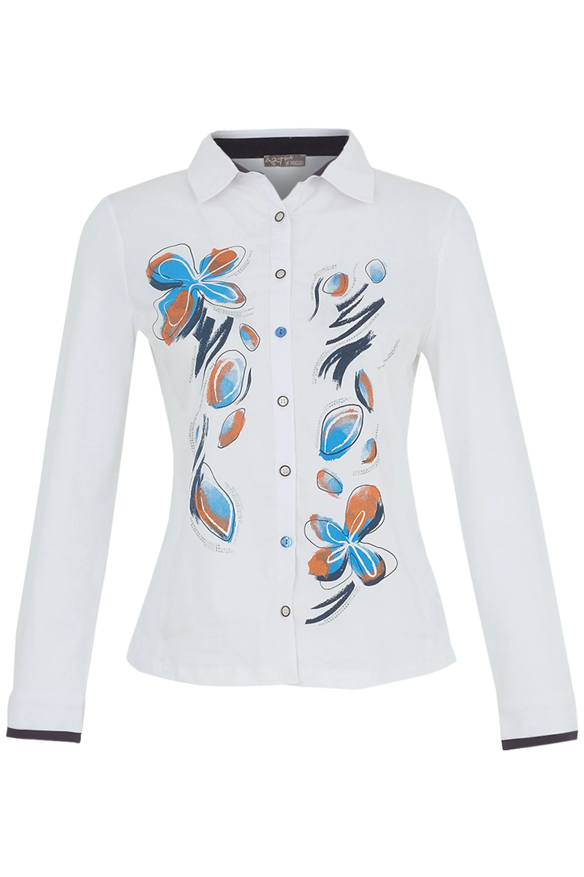 FLORA WHITE BLOUSE
