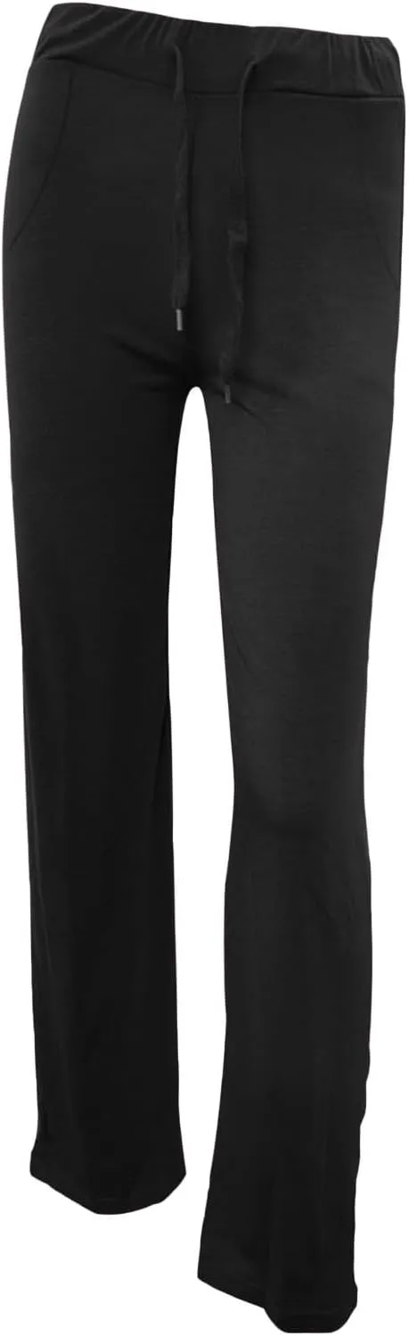 Gcvizuso High Waisted Cargo Pants for Women Drawstring Waist Wide Leg Trousers with Pockets Plus Size Solid Loose Leggings