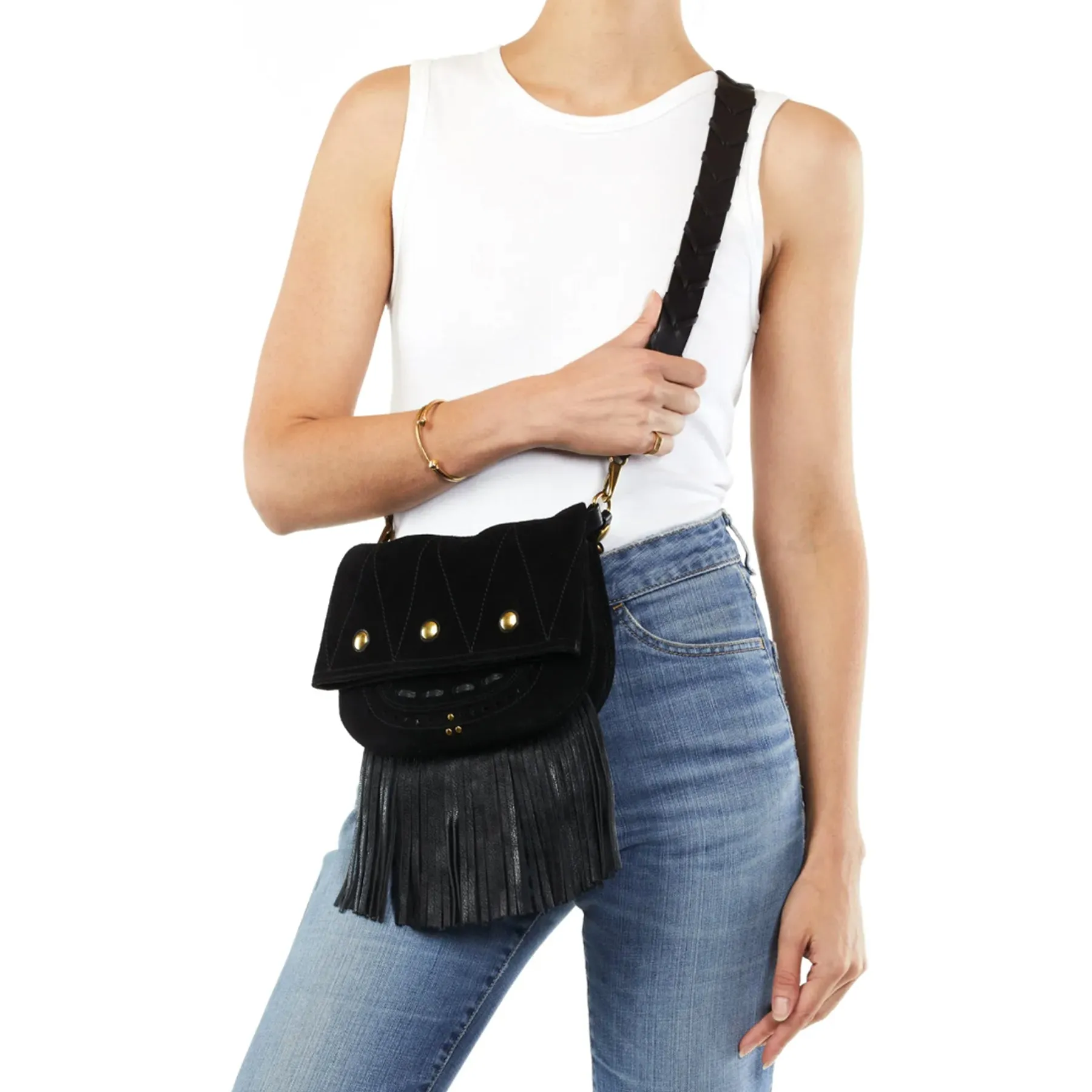 JEROME DREYFUSS JERRY MINI BAG IN BLACK