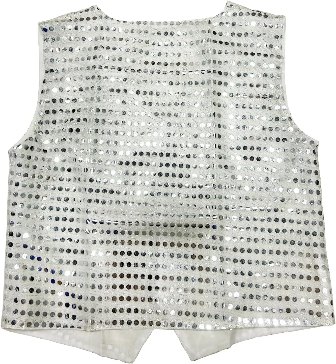 Kids Boys Girls Sequins Waistcoat Sleeveless V neckline Hip-Hop Jazz Dance Party Stage Performance Jacket Vest Costume