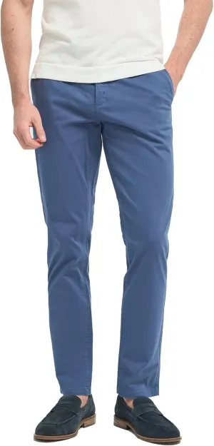 Men's Slim-Fit Cotton Chino Pants- Flat-Front Smart Casual Office Pants