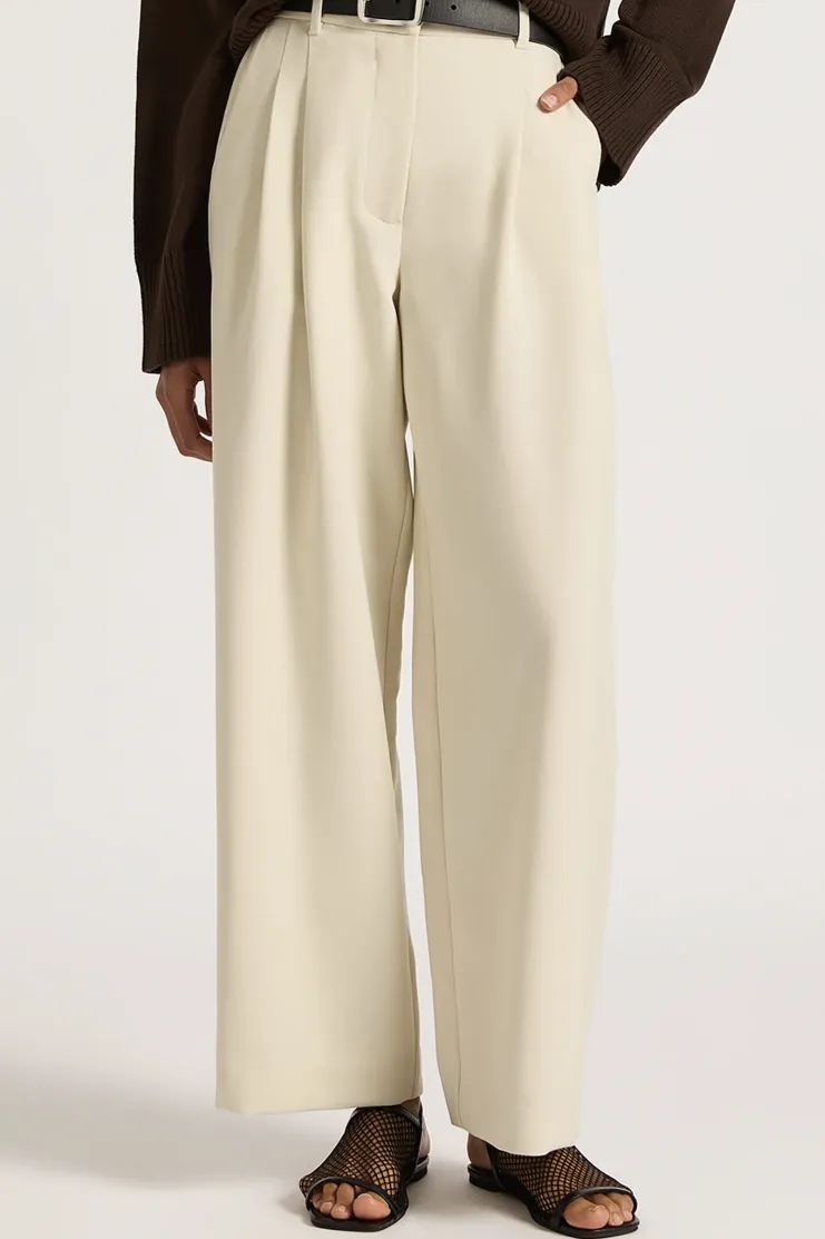 NUDE LUCY PHOENIX TAILORED  PANT - BONE