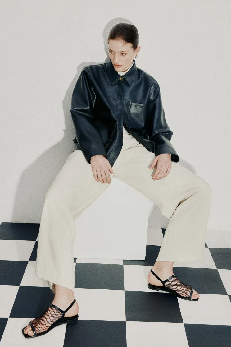NUDE LUCY PHOENIX TAILORED  PANT - BONE