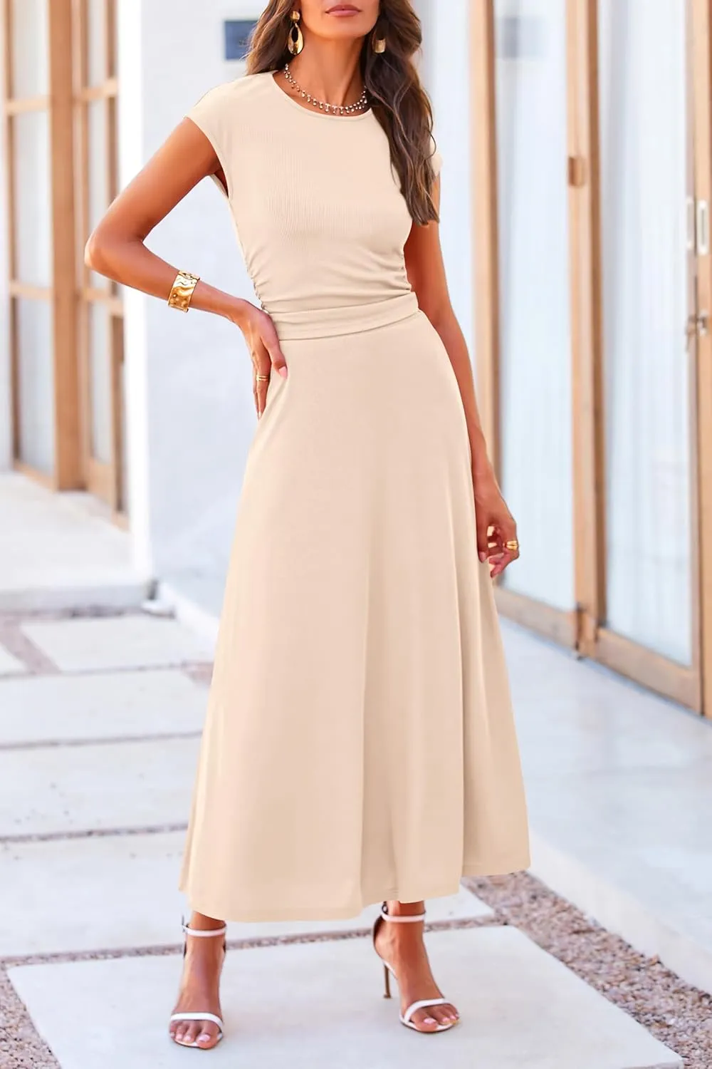PRETTYGARDEN Summer Two Piece Skirt Set for Women 2025 Dressy Casual Knit Matching Travel Spring Vacation Lounge Outfits