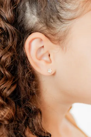 Screwback Stud Earrings - Lyla Clear