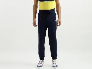 Solid Baggy Fit Trousers