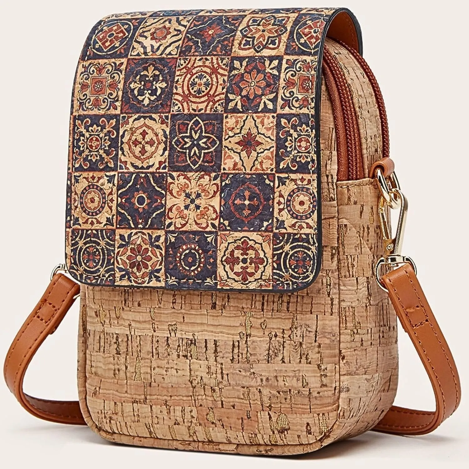 Stylish Small Crossbody Wallet Phone Bag Women Mini Crossbody Purse Cell Phone Shoulder Bag Mini Wallet Over Shoulder Strap