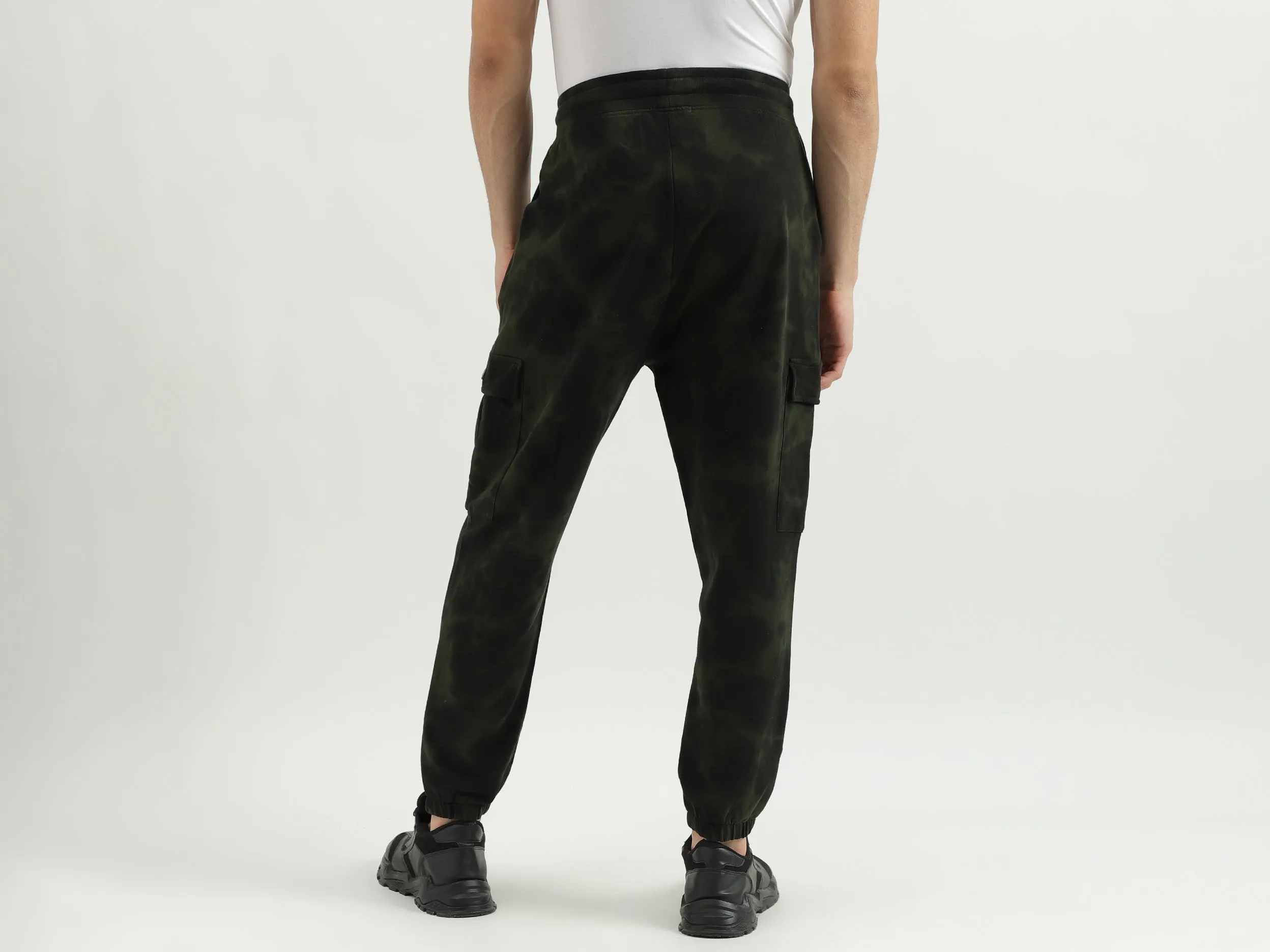 Tie & Dye Baggy Fit Trousers