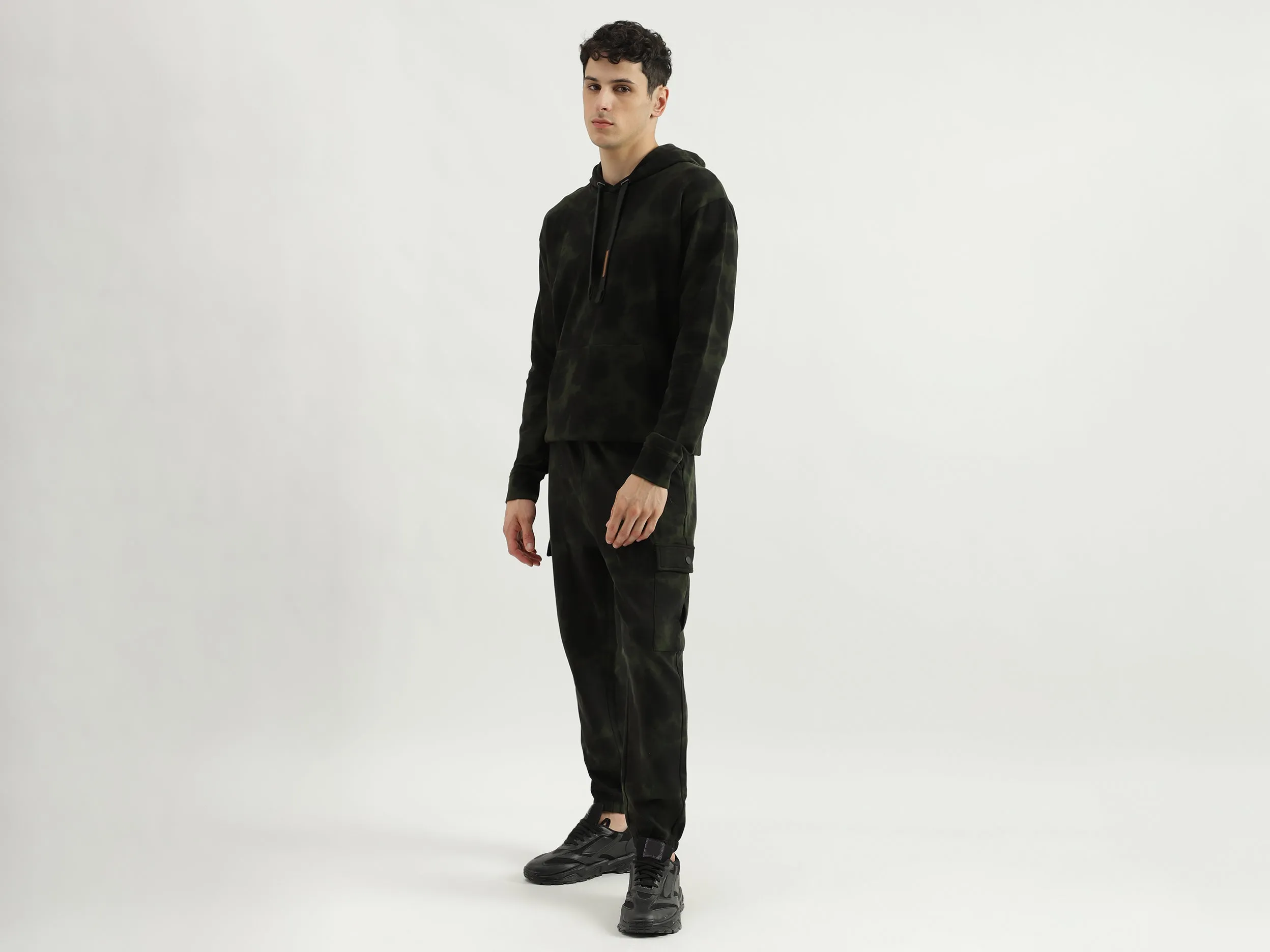 Tie & Dye Baggy Fit Trousers