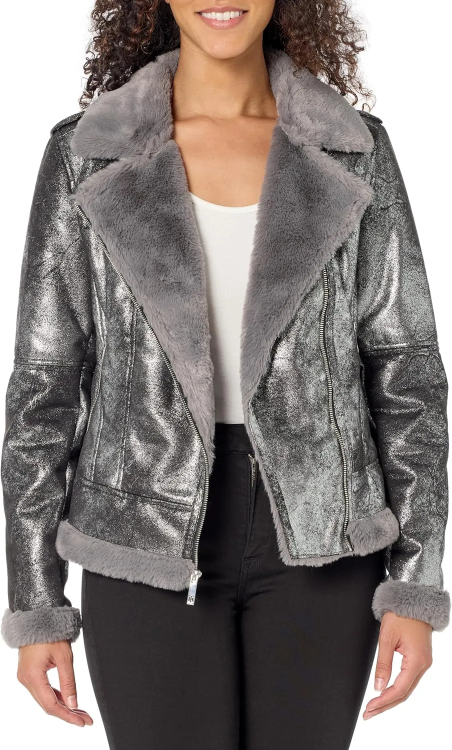 Tommy Hilfiger Women's Moto Jacket