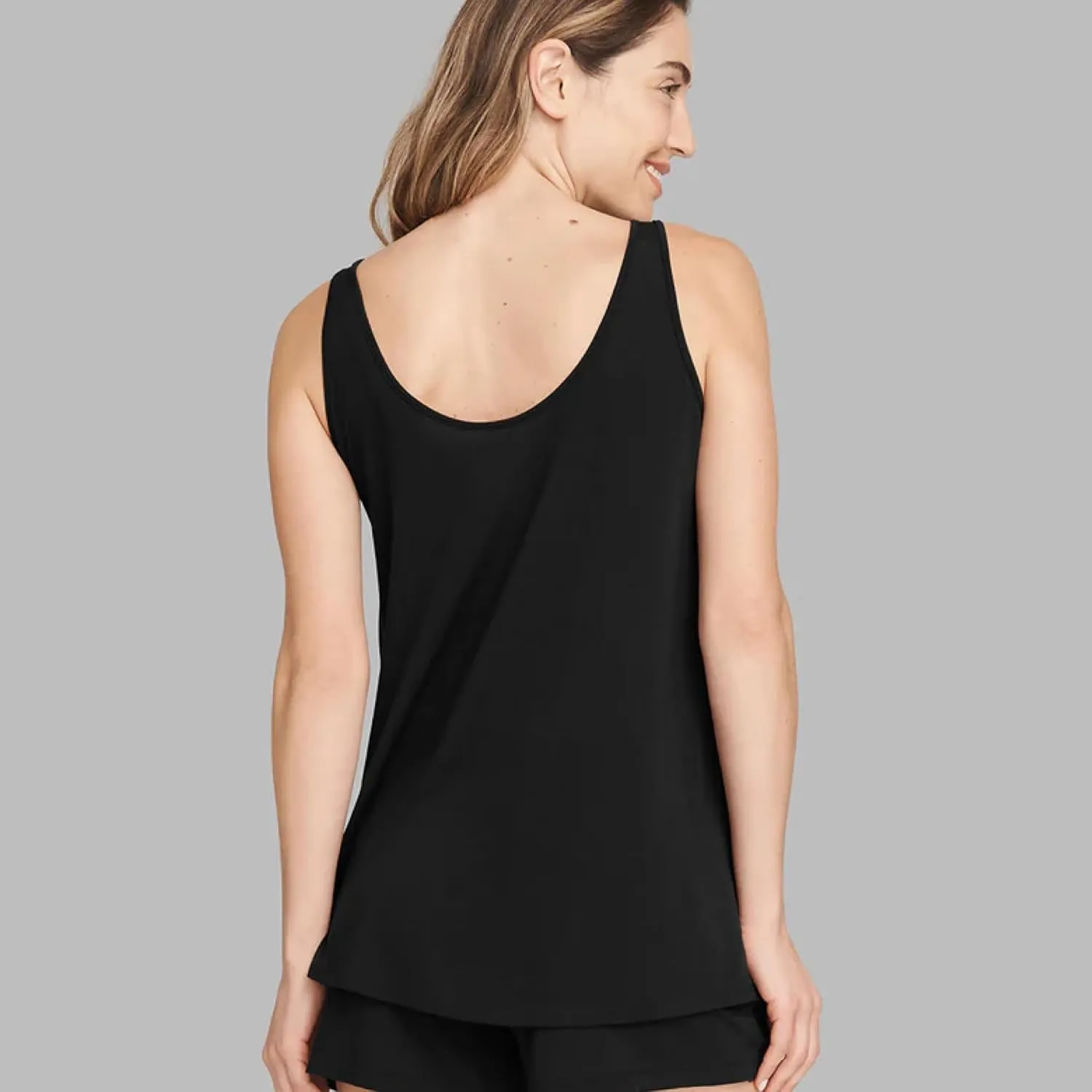 Tommy John Women's Pajama Tank/Sleep Tank Top/Lounge Wear, Second Skin Fabric