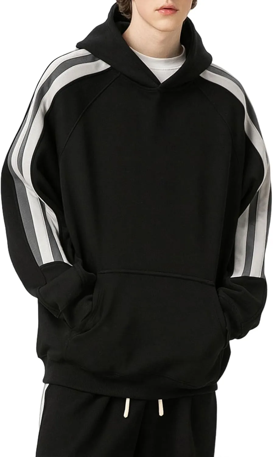 Unisex Oversized Hoodies Long Sleeve Cotton Sweatshirts Pullover Pullover Fall Outfits