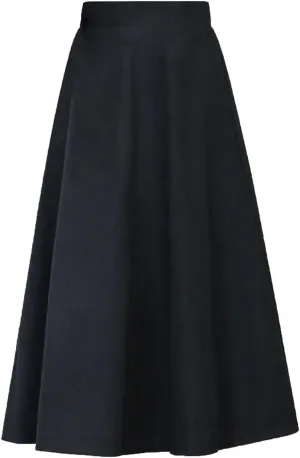 Women's Elastic High Waist Midi Knee Length Pencil Skirt for Women Pleated Cheer Skirt Spring Dresses Midi Skirts