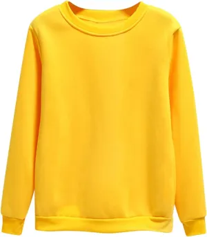 Women's Oversized Round Neck Sweatshirts Long Sleeve Turtleneck Velvet Sweatshirt,2024 Fall&Winter Trendy Women Top