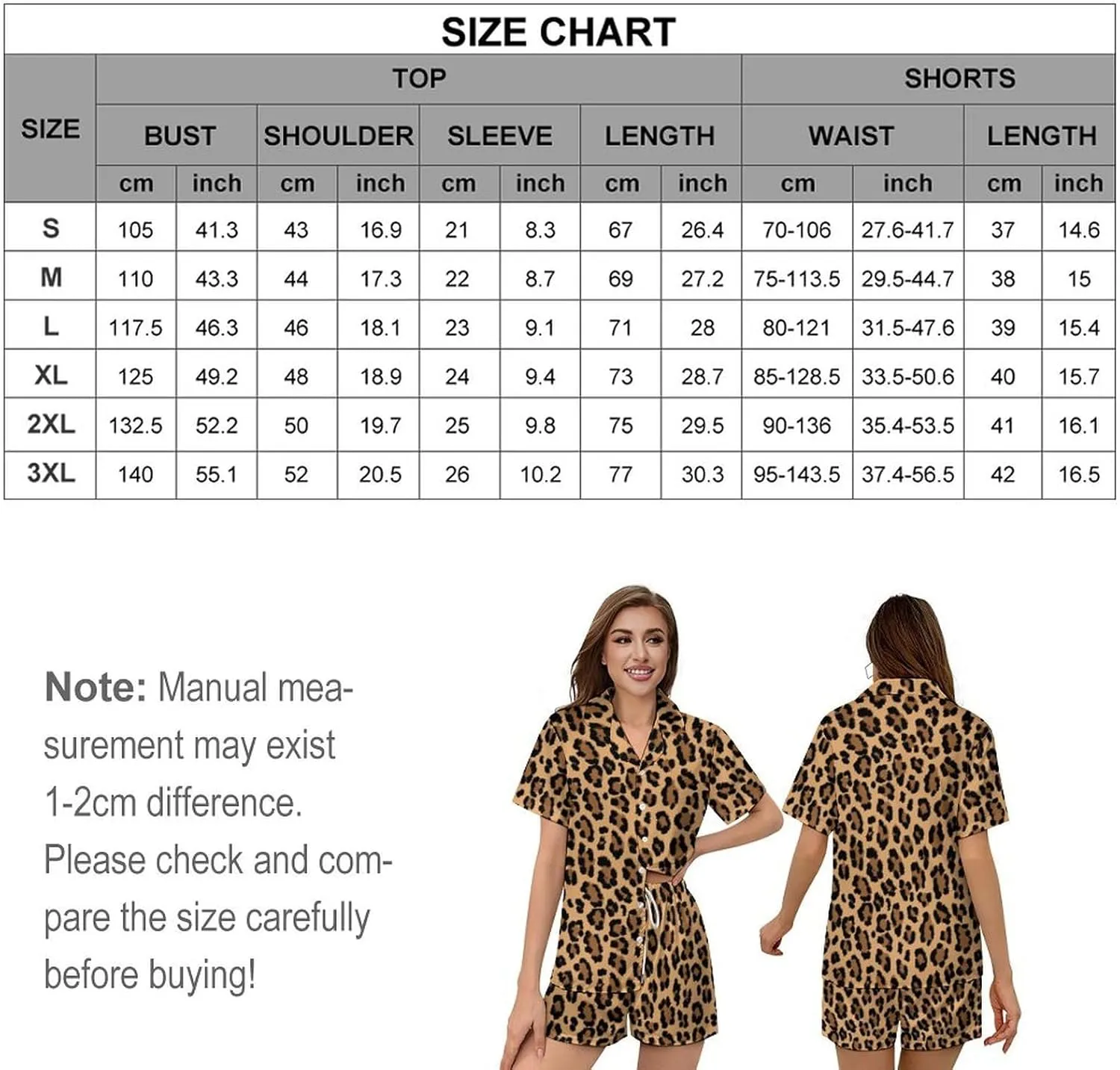 Women's Short Pajama 2 Piece Shorts Sleepwear Loungewear Tops Silk Set