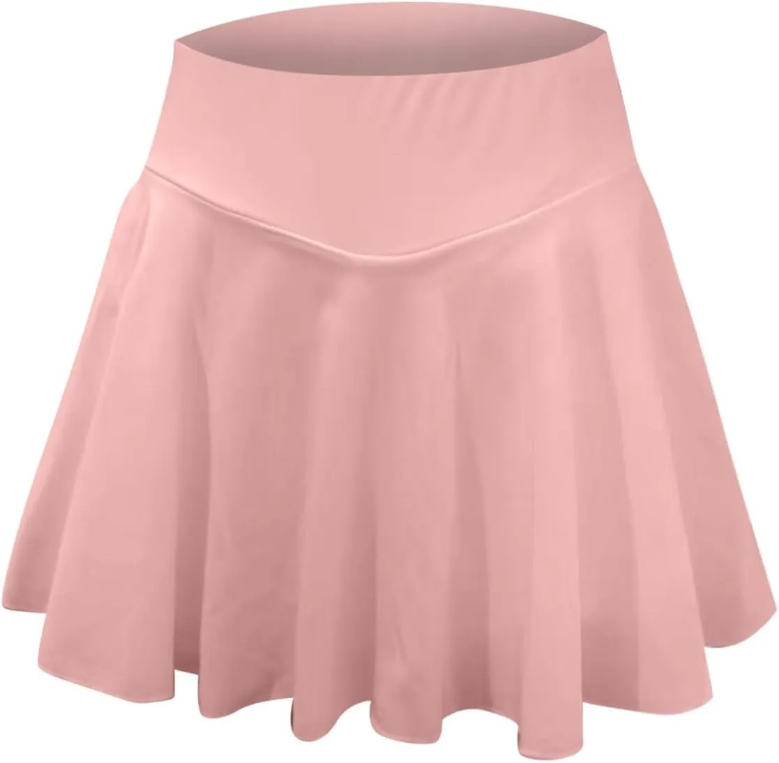 Womens Tennis Skirt Summer Golf Skorts with Pocket High Waisted Flowy Athletic Skirts Pleated Mini Skirt with Shorts