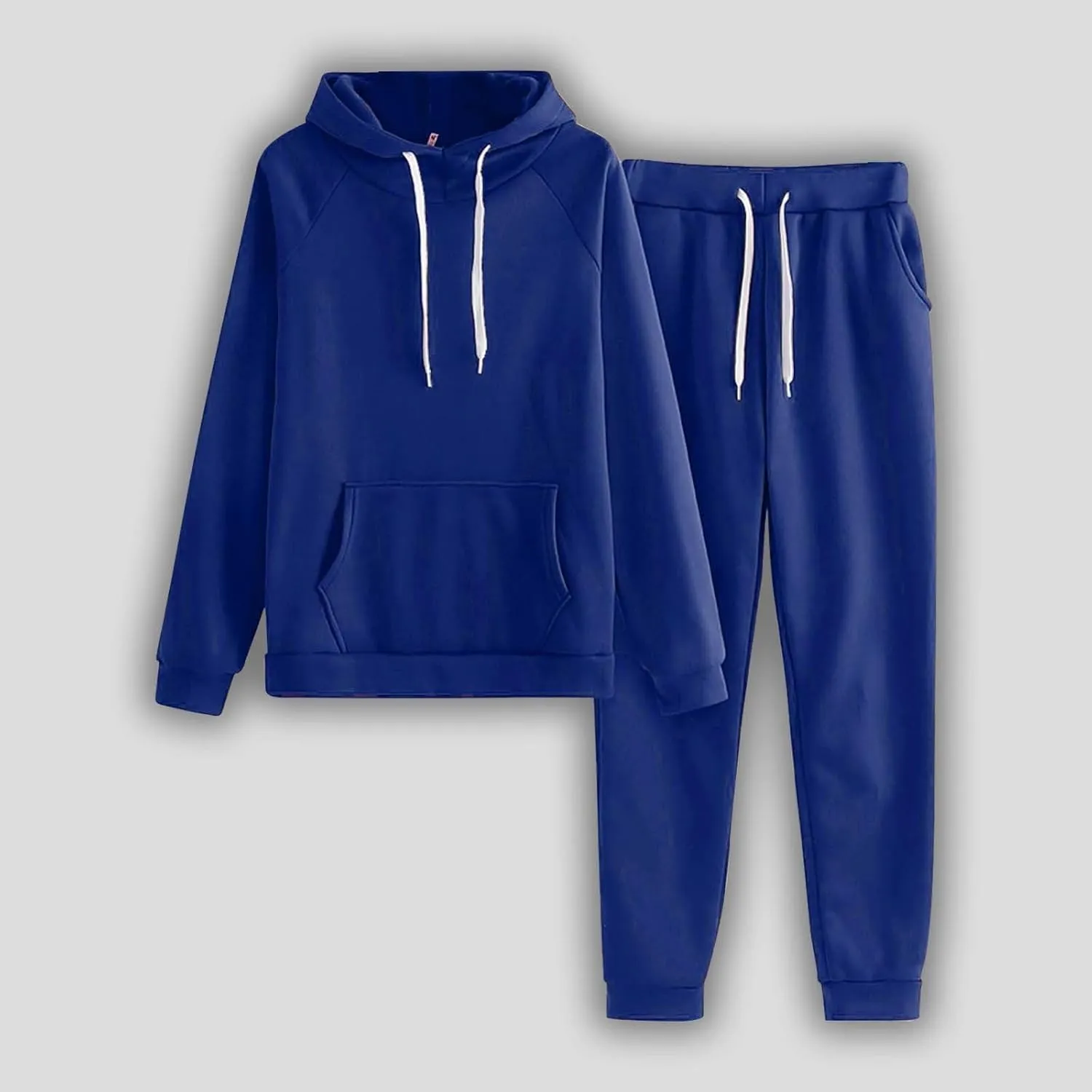 Womens Two Piece Outfits Long Sleeve V Neck Y2K Fashion Hoodie Sweatshirt Long Pants Outfits